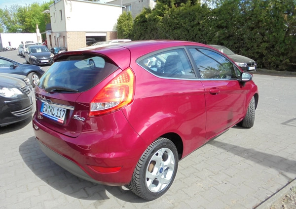 Ford Fiesta cena 18900 przebieg: 158800, rok produkcji 2008 z Łomża małe 562